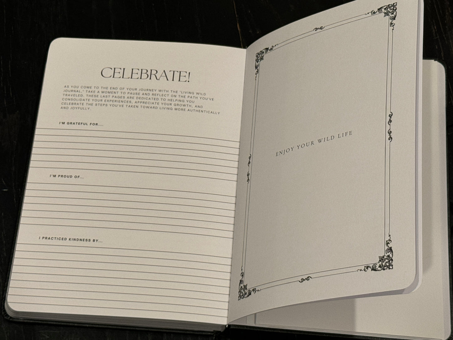 Living Wild Semi Guided Journal